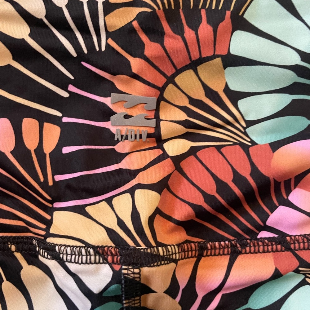 Colorful Patterned Two-Piece Workout Set From Bil… - image 2